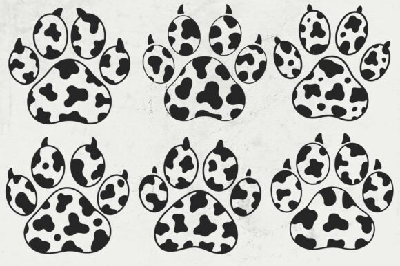 Animal Cow Paw Print Svg Review for Embroidery Projects