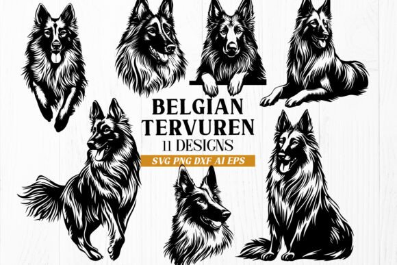 Belgian Tervuren SVG Bundle Review for Embroidery Projects