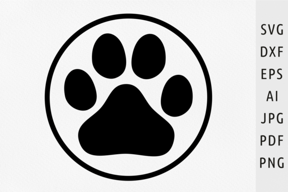 Dog Paw Print Svg Cat Paw Keychain Svg Review