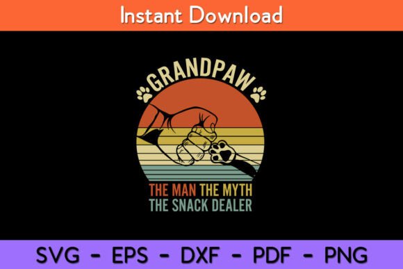 Grandpaw the Myth the Snack Dealer Embroidery Review