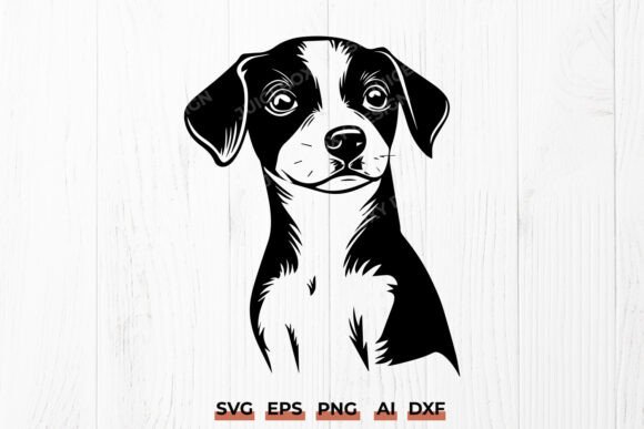 Jack Russell Terrier SVG for Embroidery Projects
