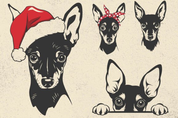 Miniature Pinscher Svg Png - Dog Vector Review
