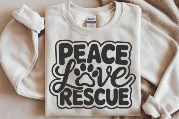 Peace Love Rescue SVG File Review