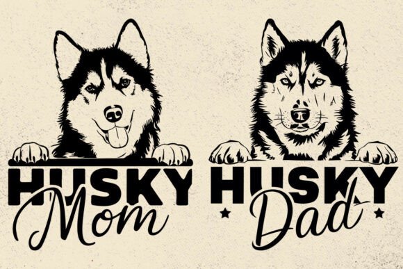 Siberian Husky SVG