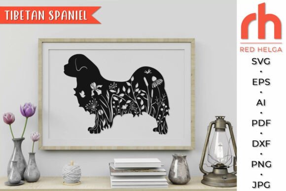 Tibetan Spaniel SVG Design Review